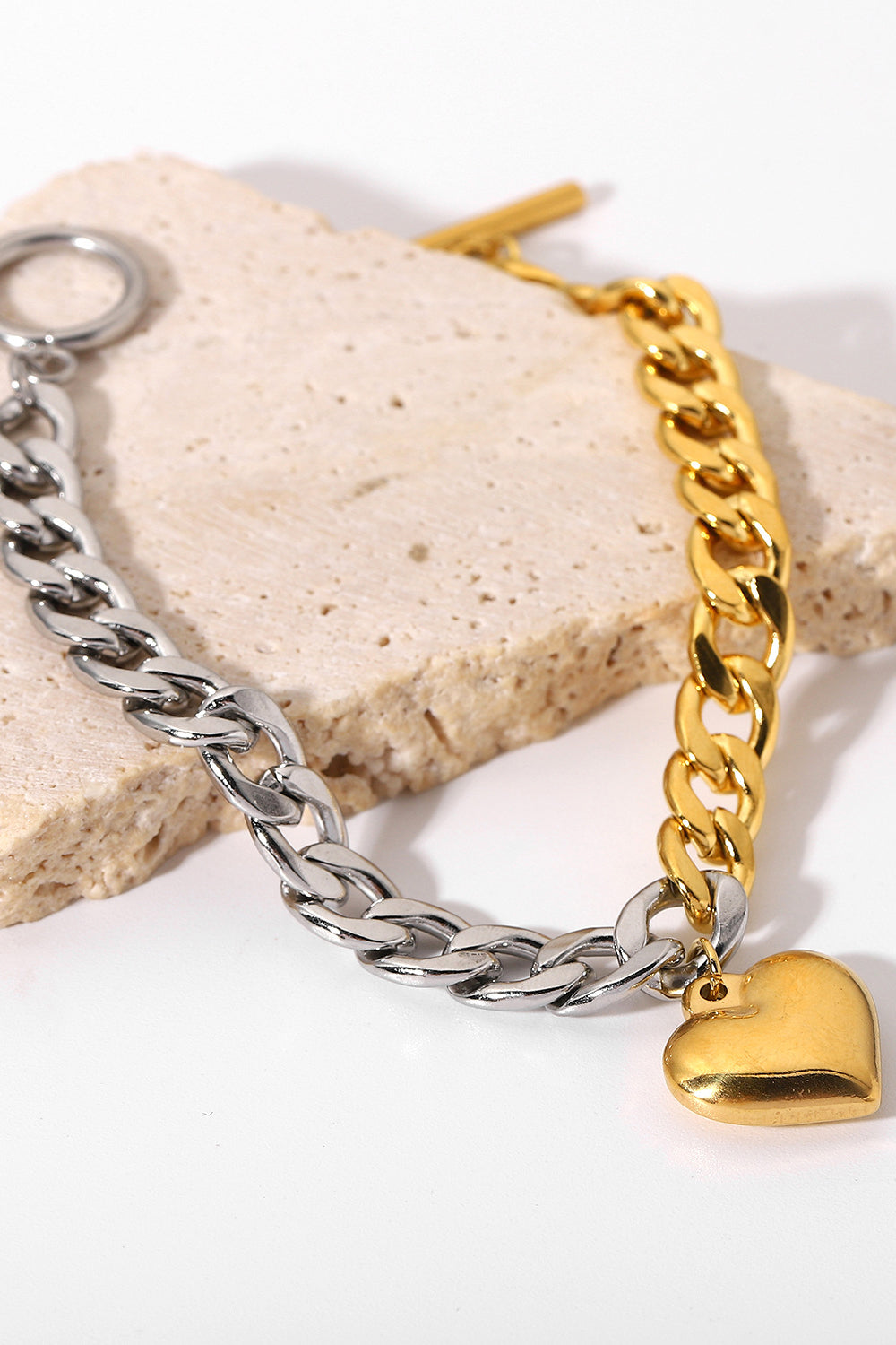 Trendsi Cupid Beauty Supplies Woman Bracelets Chain Heart Charm Bracelet