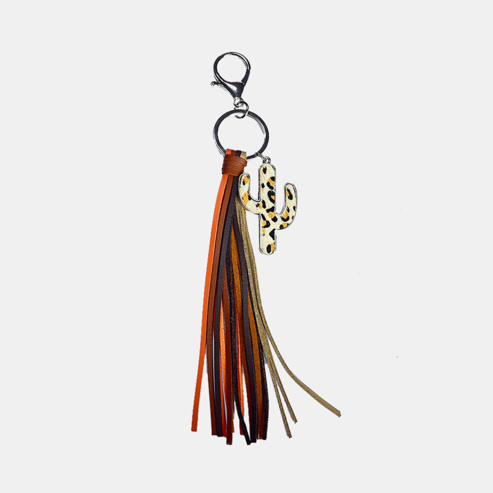 Trendsi Cupid Beauty Supplies Keychains Cactus Keychain with Tassel