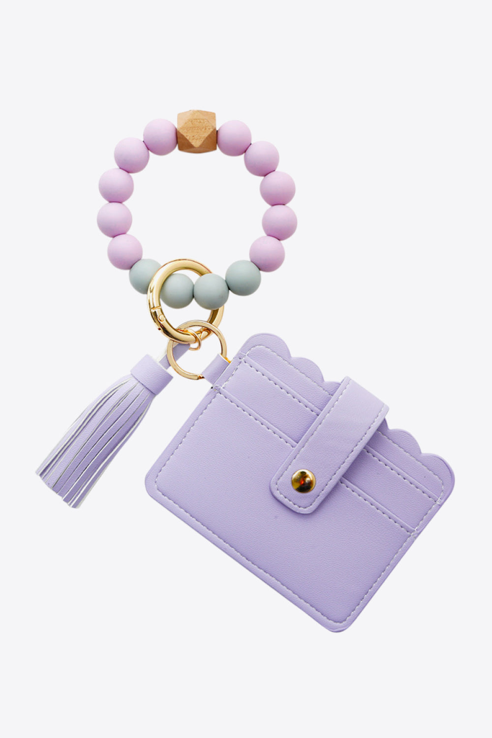 Trendsi Cupid Beauty Supplies Lavender / One Size Keychains 2-Pack Mini Purse Tassel Key Chain
