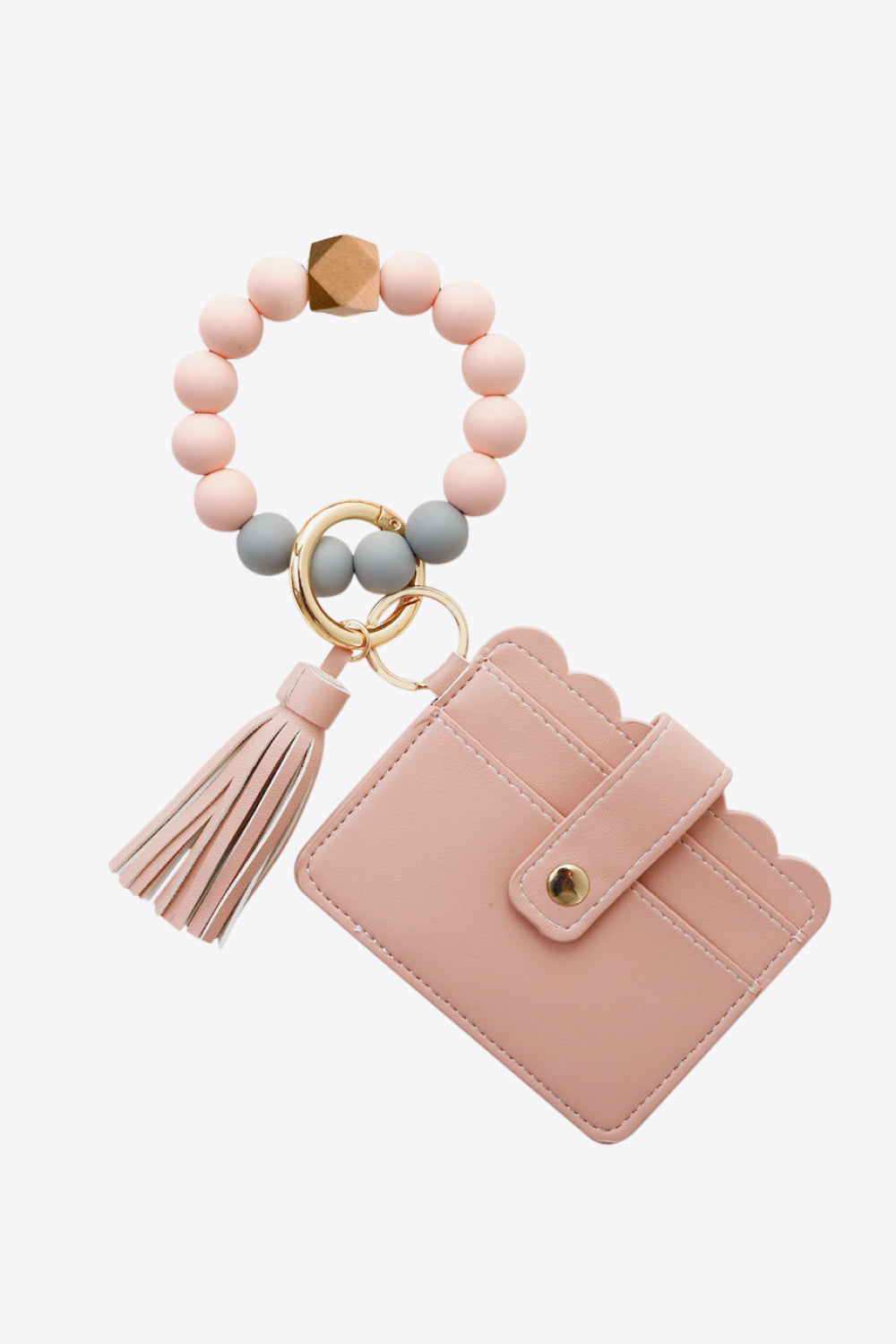 Trendsi Cupid Beauty Supplies Peach / One Size Keychains 2-Pack Mini Purse Tassel Key Chain