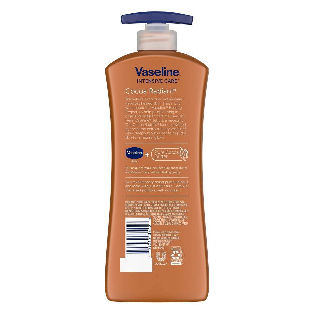 Vaseline Cupid Beauty Supplies Body Lotion Vaseline Intensive Care Cocoa Radiant Body Lotion