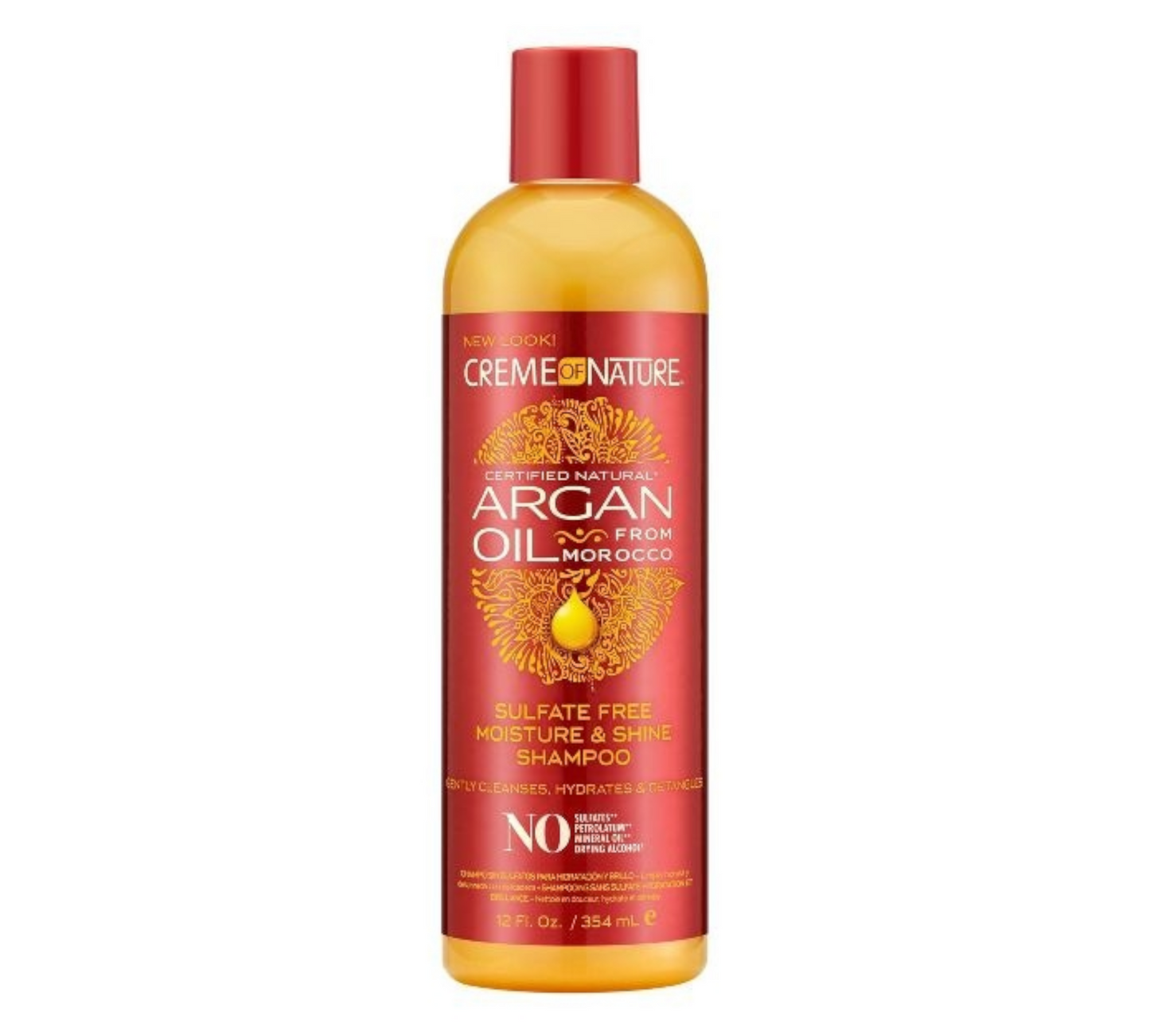 Creme of Nature Cupid Beauty Supplies Shampoo Creme of Nature Moisture & Shine Shampoo with Argan Oil - 12 fl oz