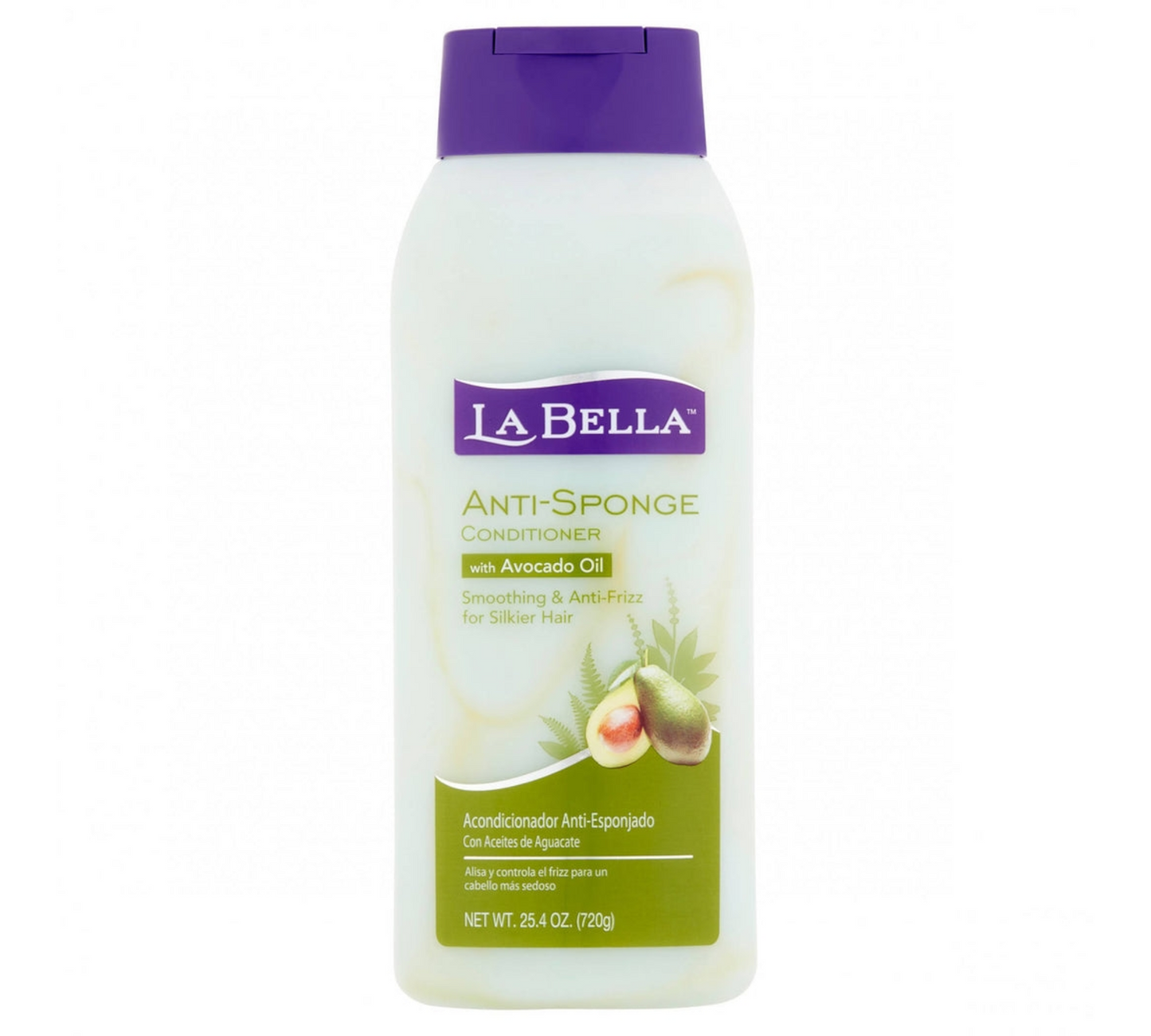 La Bella Cupid Beauty Supplies 25.4 Fl.Oz Conditioner La Bella Anti-Sponge Conditioner with Avocado Oil
