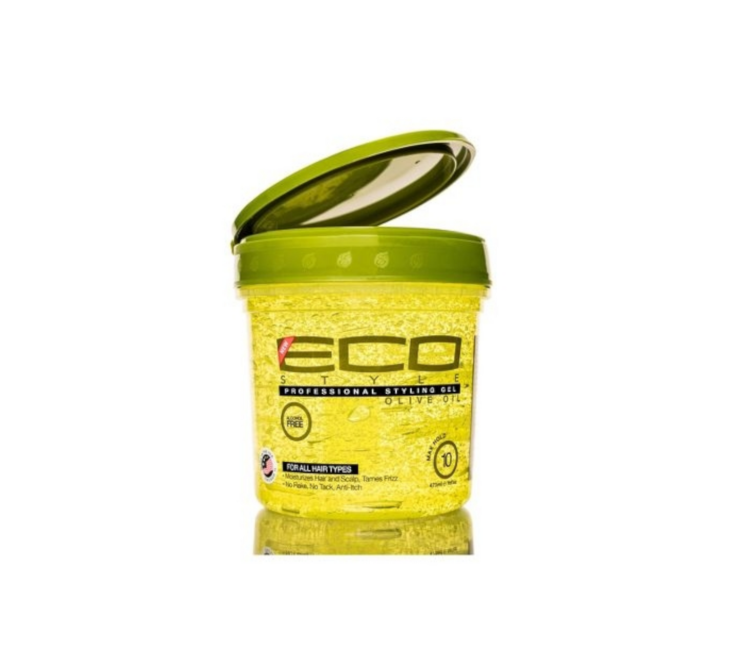 Eco Cupid Beauty Supplies Hair Gel Eco Style Professional Olive Styling Gel