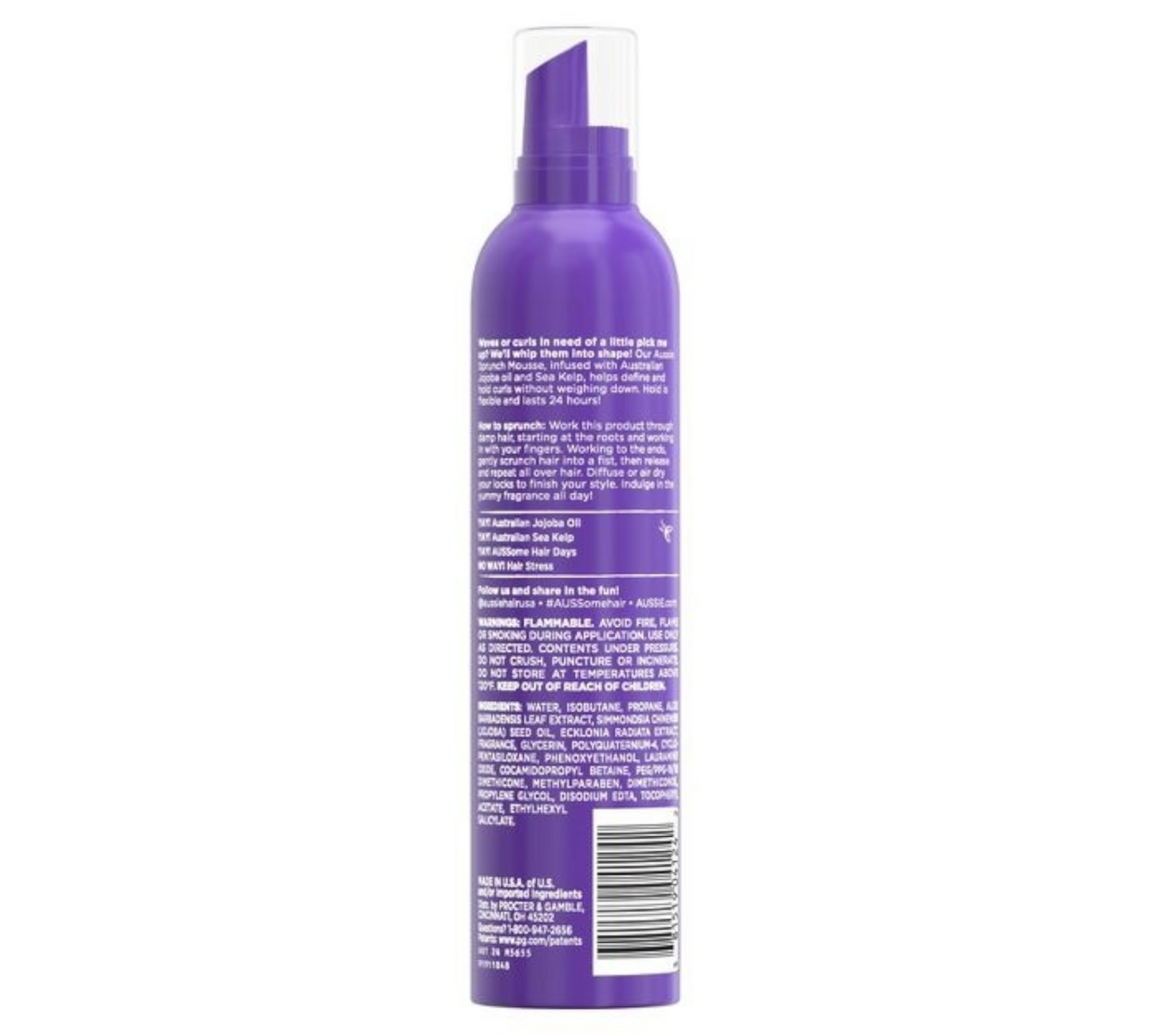 Cupid Beauty Supplies Cupid Beauty Supplies Aussie Sprunch with Jojoba & Sea Kelp Mousse & Leave-in Conditioner - 6.8 fl oz
