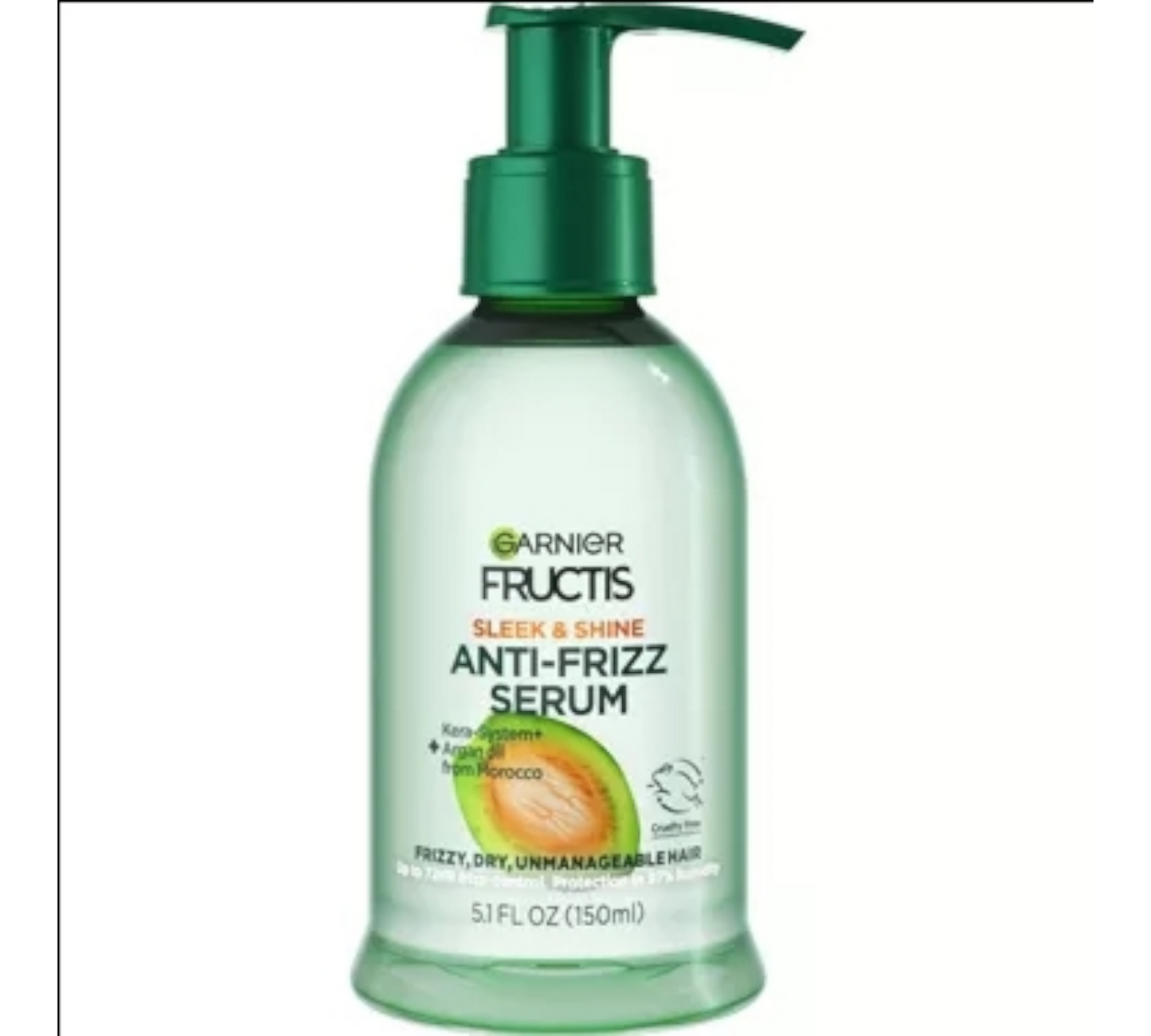 Garnier Fructis Style Cupid Beauty Supplies 5.1 Fl.Oz Hair Oil Garnier Fructis Sleek & Shine Anti-Frizz Serum