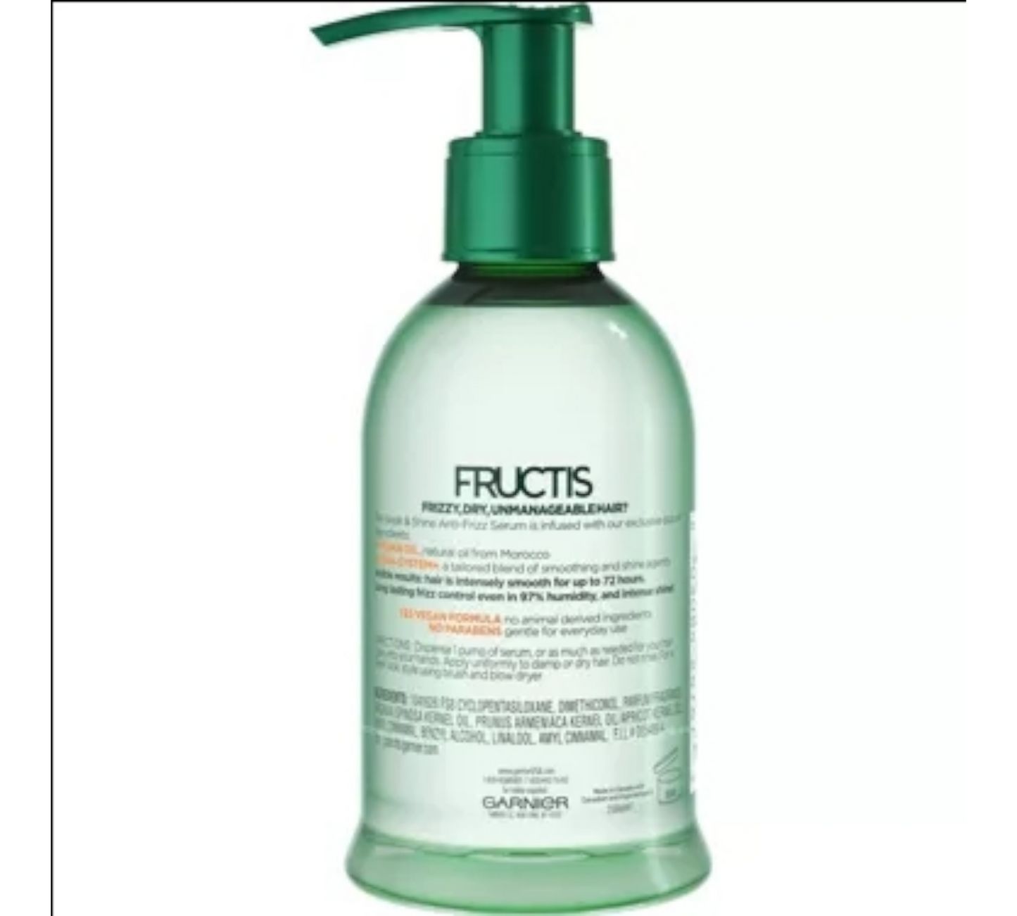 Garnier Fructis Style Cupid Beauty Supplies Hair Oil Garnier Fructis Sleek & Shine Anti-Frizz Serum