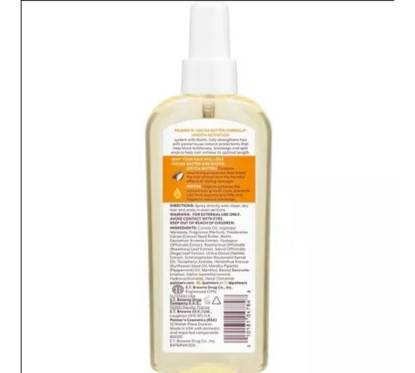 Palmer's Cupid Beauty Supplies Hair Oil Palmer's Cocoa Butter Formula Moisturizing Hair Oil