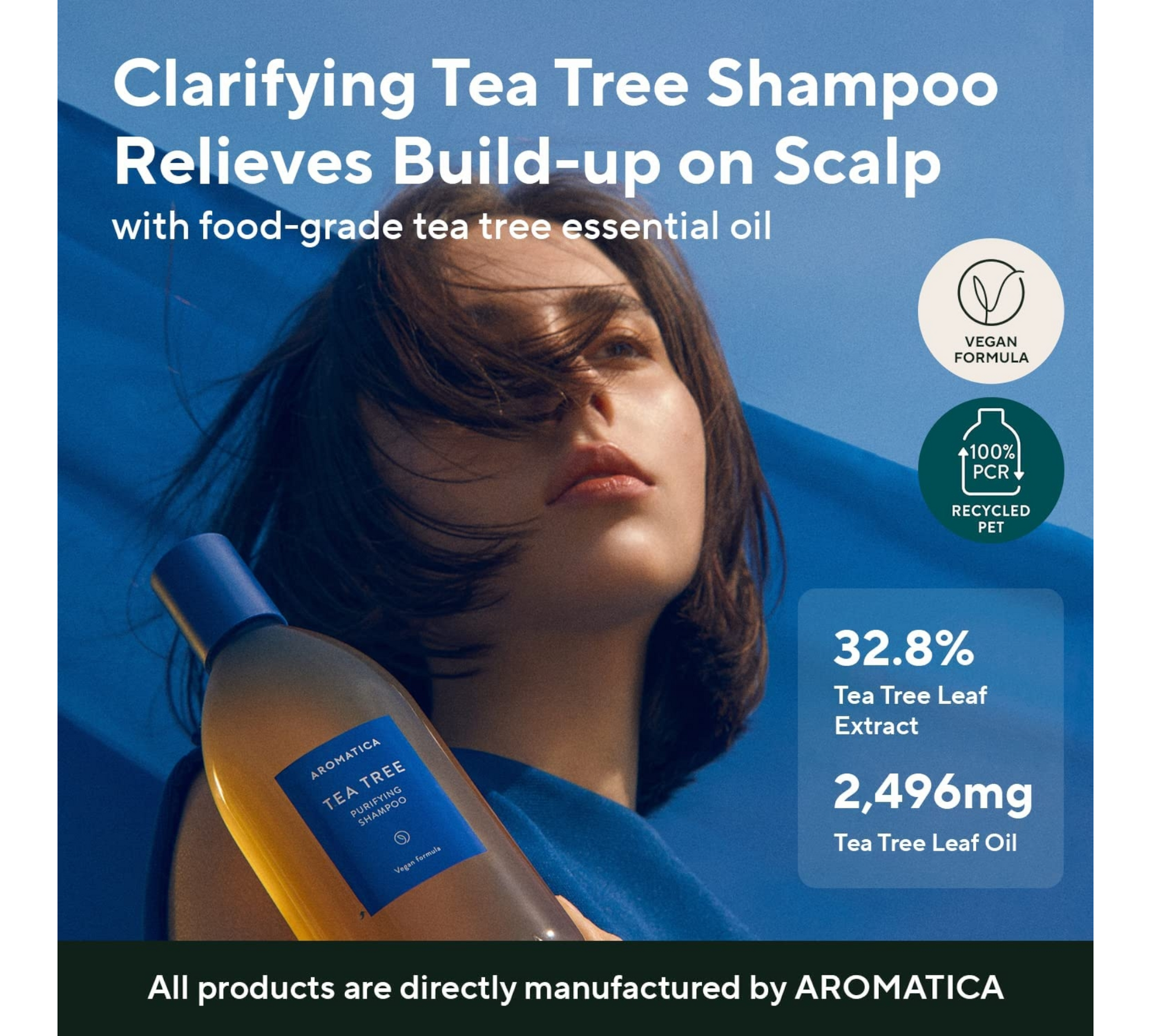 Aromatica Cupid Beauty Supplies Shampoo Aromatica Tea Tree Purifying Shampoo
