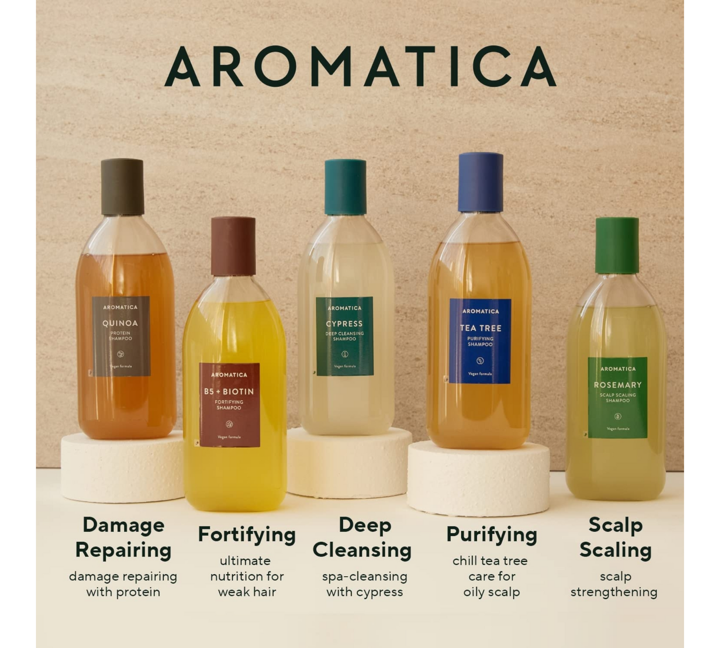 Aromatica Cupid Beauty Supplies Shampoo Aromatica Tea Tree Purifying Shampoo
