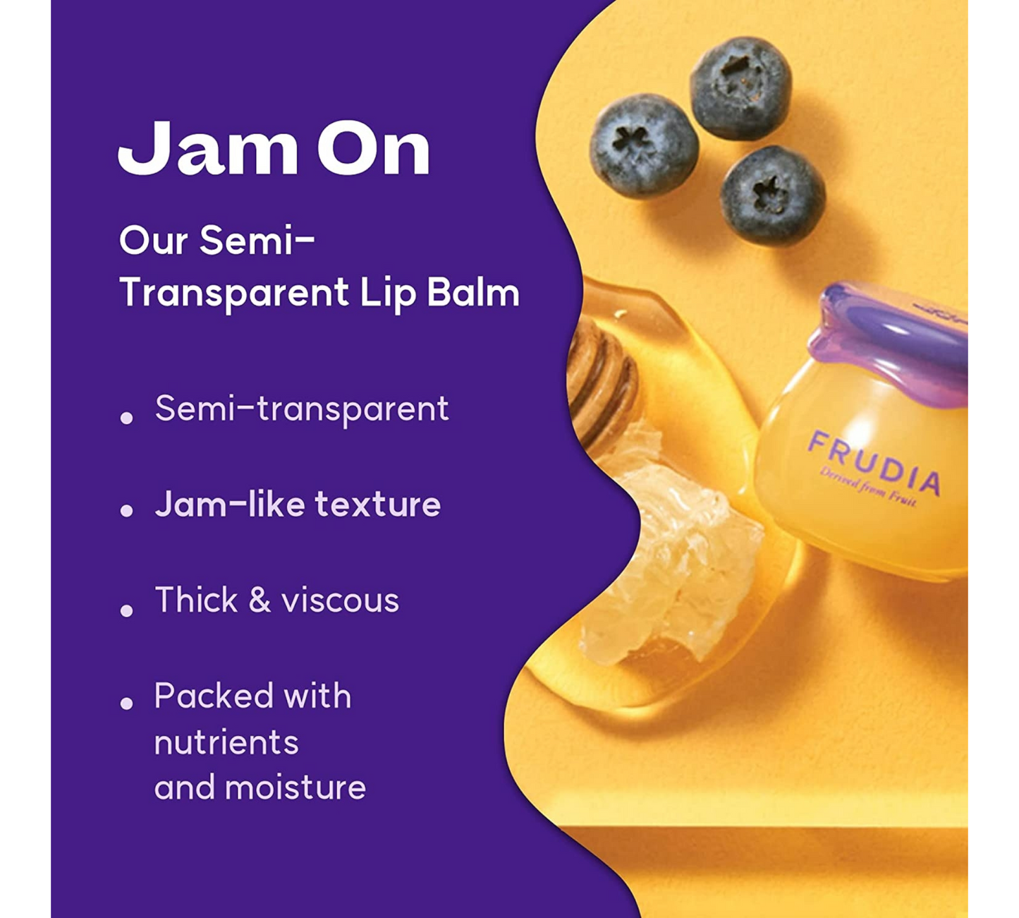 Frudia Cupid Beauty Supplies Lip Balm Blueberry Hydrating Honey Lip Balm
