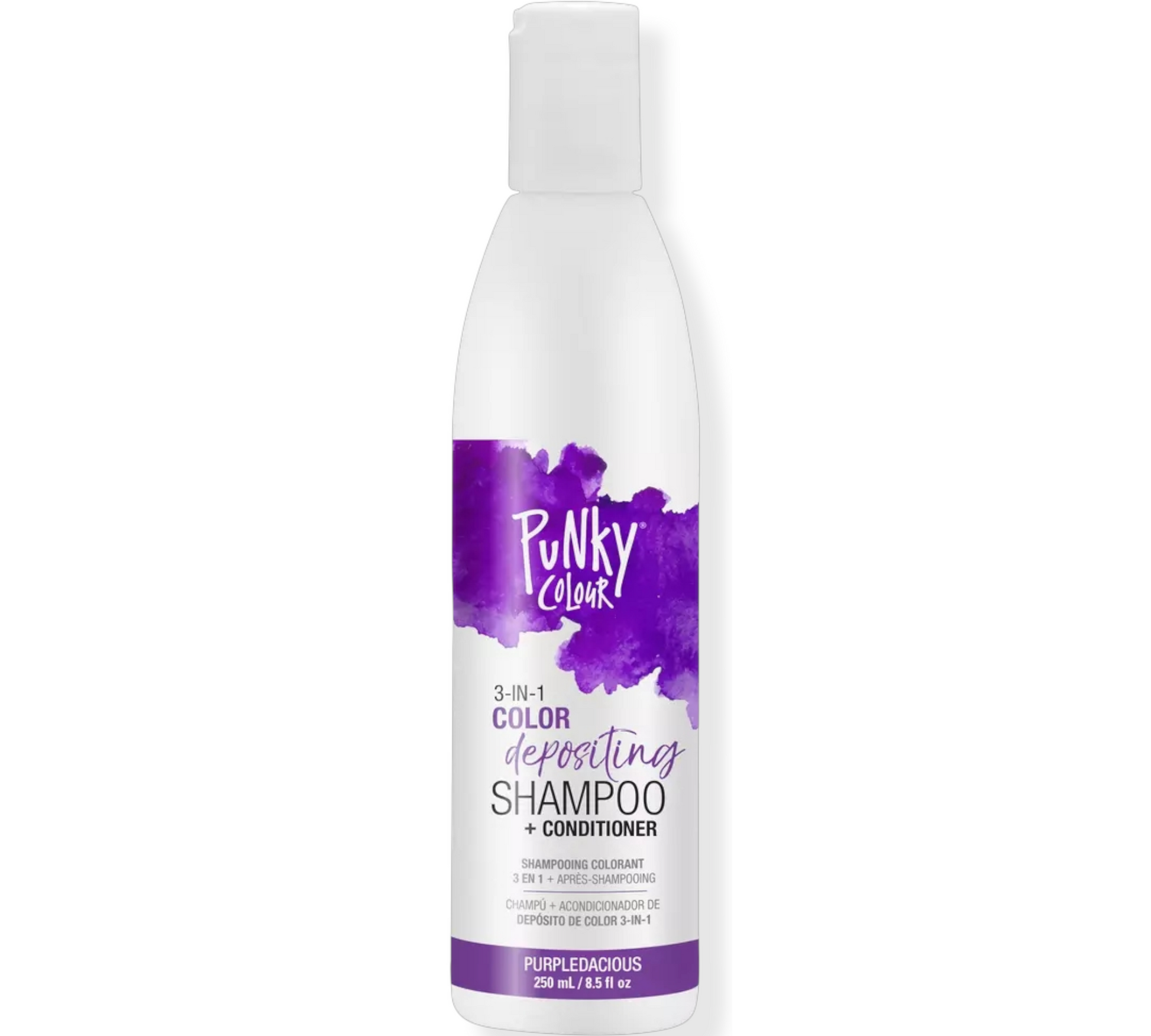 Punky Color Cupid Beauty Supplies Purpledacious / 8.5 Fl.Oz Temporary Color Shampoos 3-In-1 Color Depositing Shampoo + Conditioner