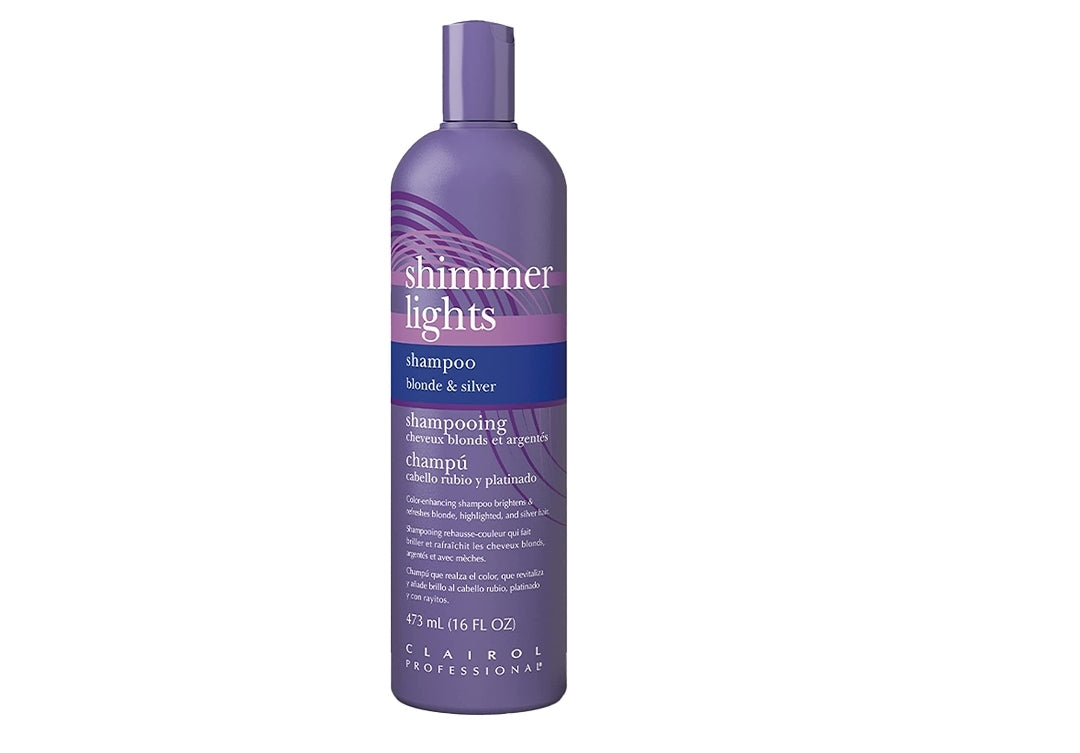 Clairol Professional Cupid Beauty Supplies 16 Fl.Oz Shampoo Shimmer Lights Blonde & Silver Shampoo