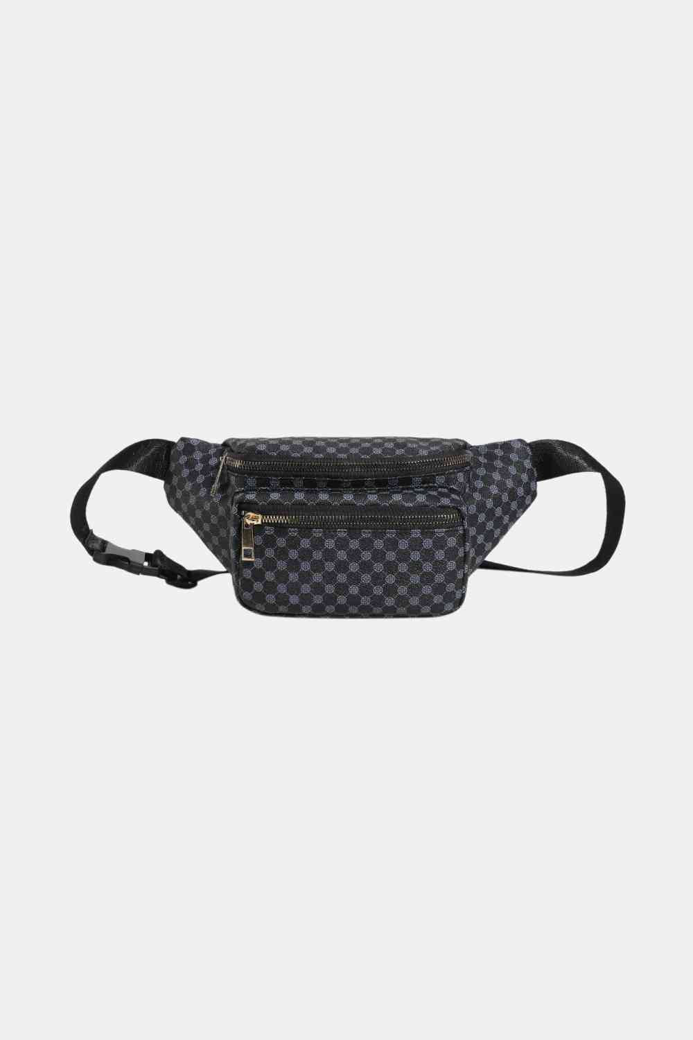 Cupid Beauty Supplies Cupid Beauty Supplies Black / One Size Women Sling Bag Small Printed PU Leather Sling Bag - Trendy and Compact