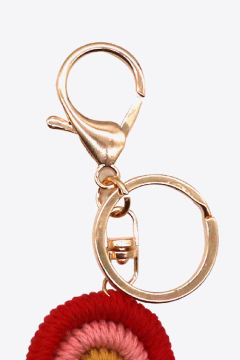 Trendsi Cupid Beauty Supplies Keychains Assorted 4-Pack Rainbow Fringe Keychain