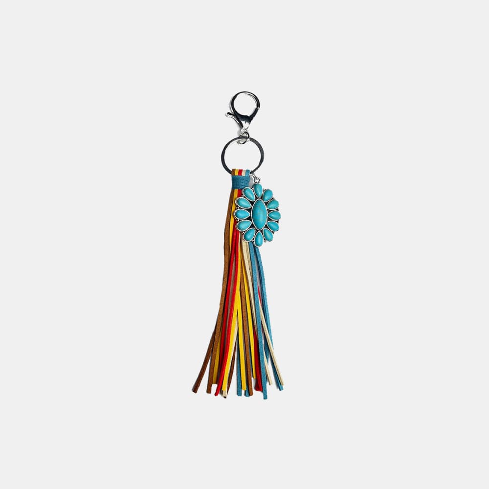 Trendsi Cupid Beauty Supplies Keychains Turquoise Keychain with Tassel
