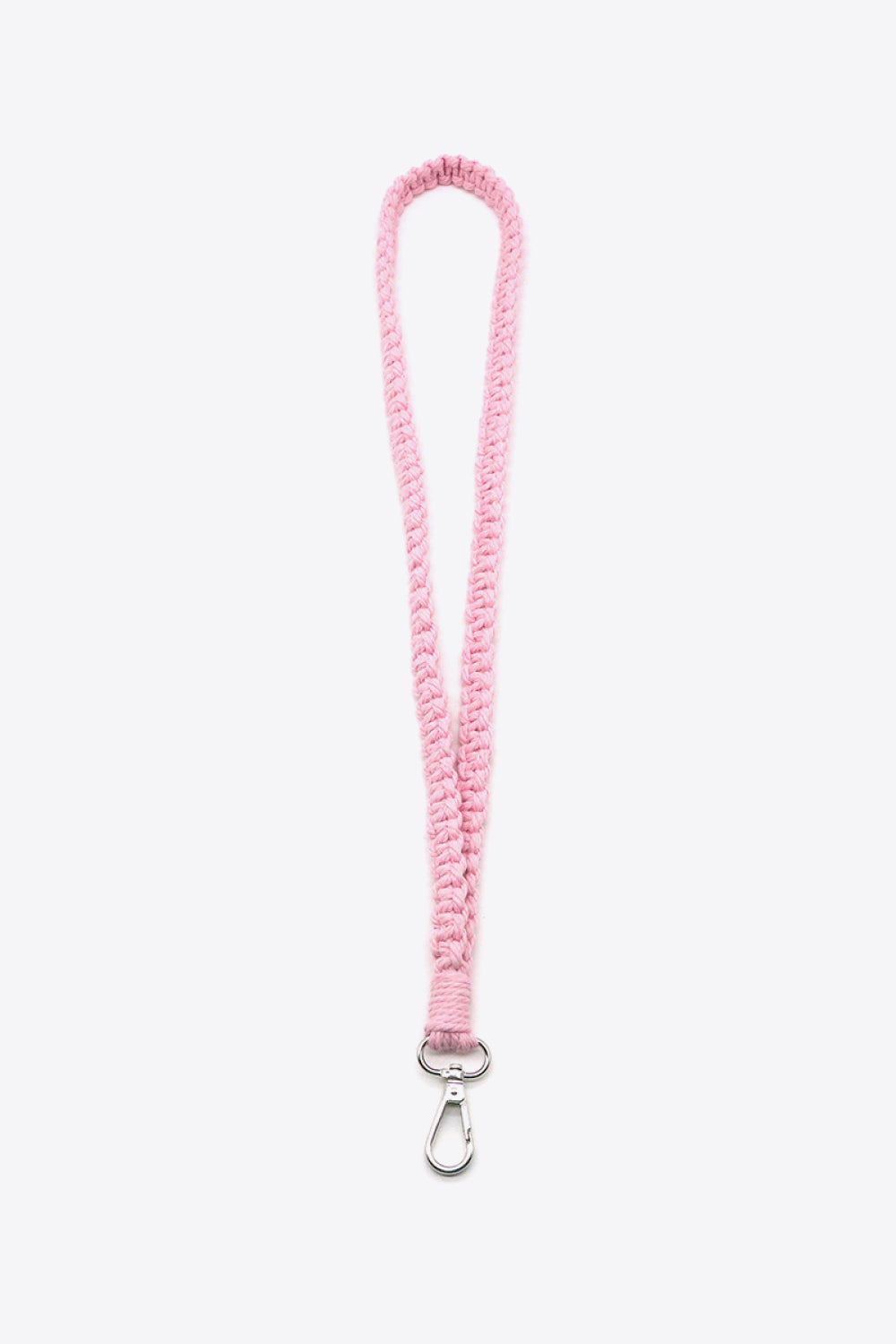 Trendsi Cupid Beauty Supplies Carnation Pink / One Size Keychains Assorted 2-Pack Hand-Woven Lanyard Keychain