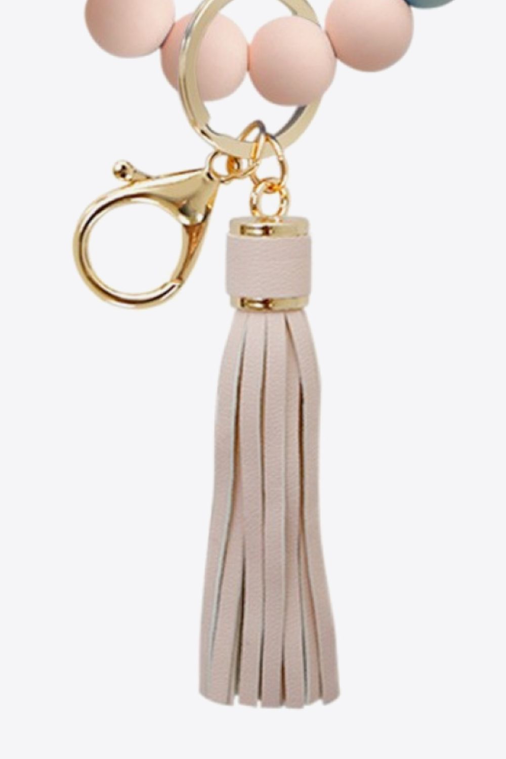 Trendsi Cupid Beauty Supplies Keychains LOVE Beaded Keychain with Tassel